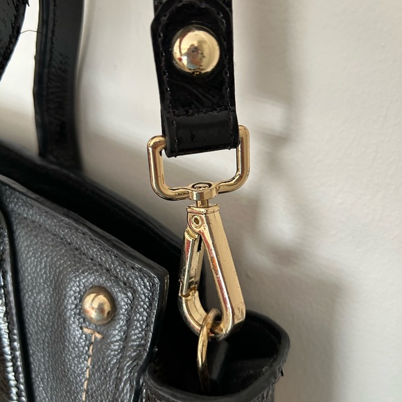 Black Leather Satchel - Picture 10 of 14